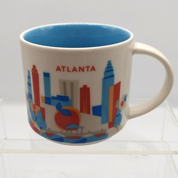 Atlanta Starbucks You Are Here Collection 14oz Coffee Mug - Picture 1 of 6